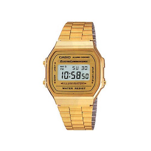Reloj Digital CASIO COLLECTION DORADO A168WG-9WDF